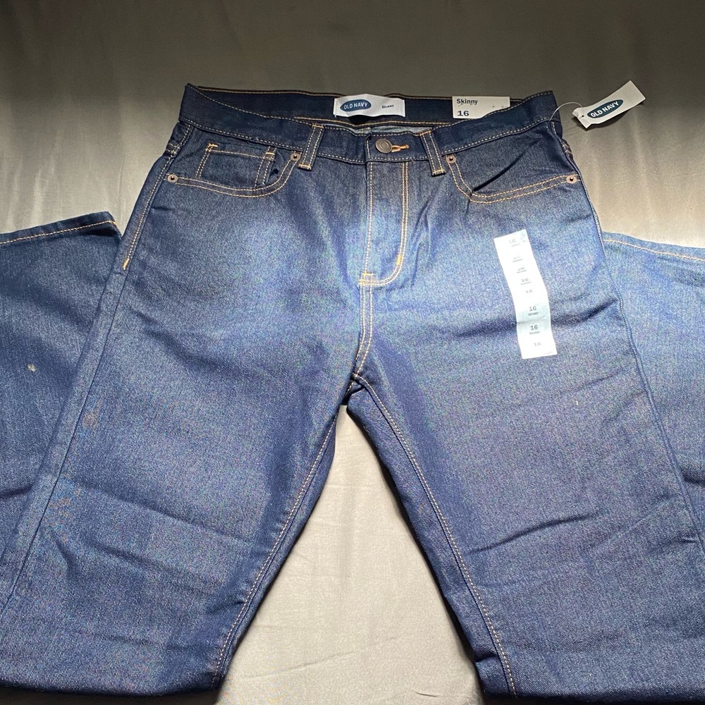OldNavy kids size 16 blue jean pants